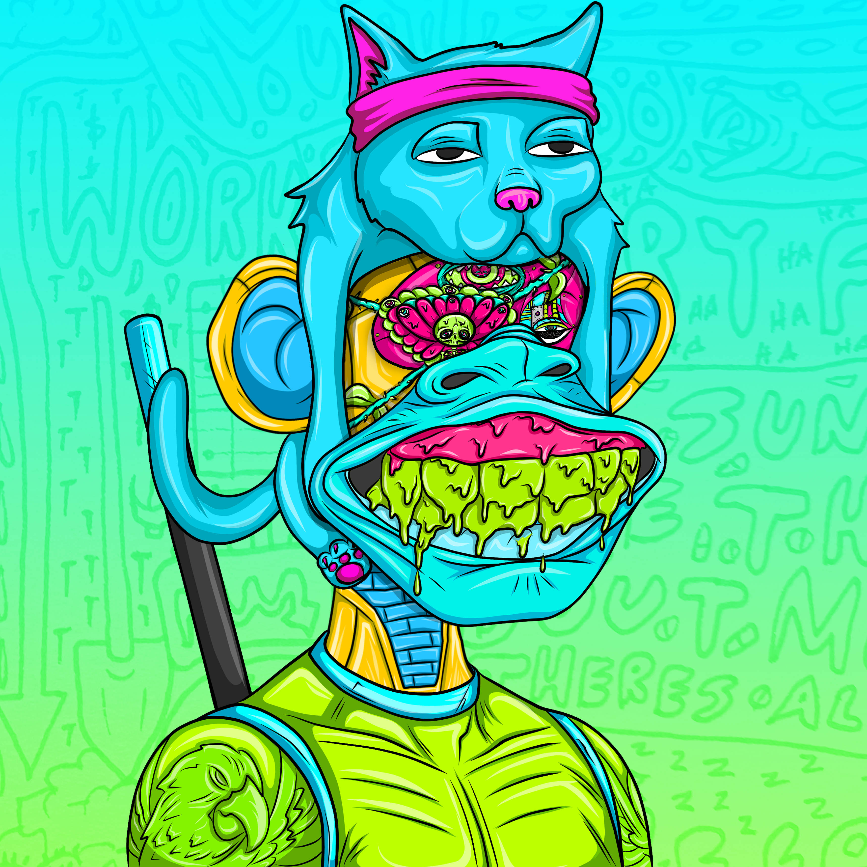 Caked Apes #194