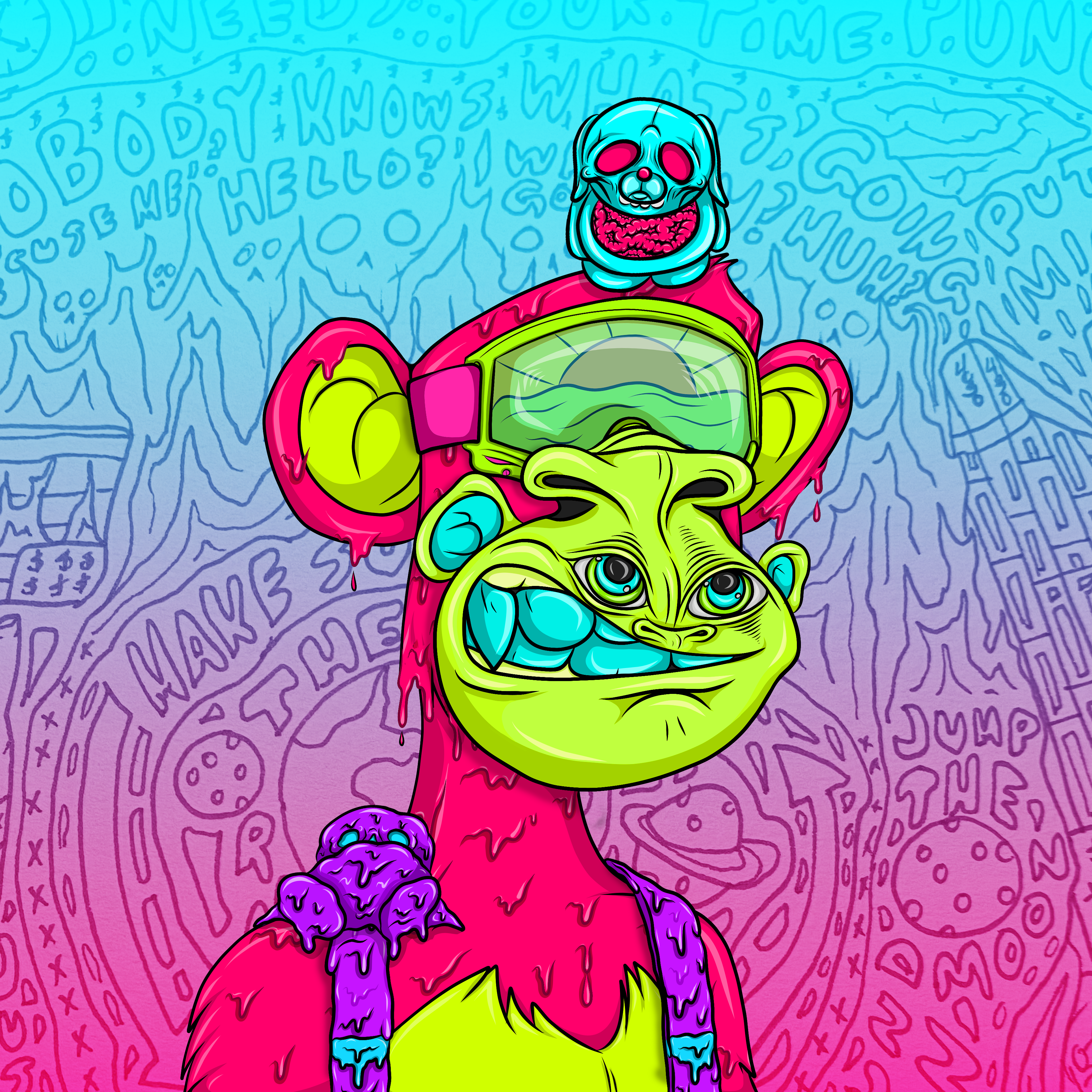 Caked Apes #506