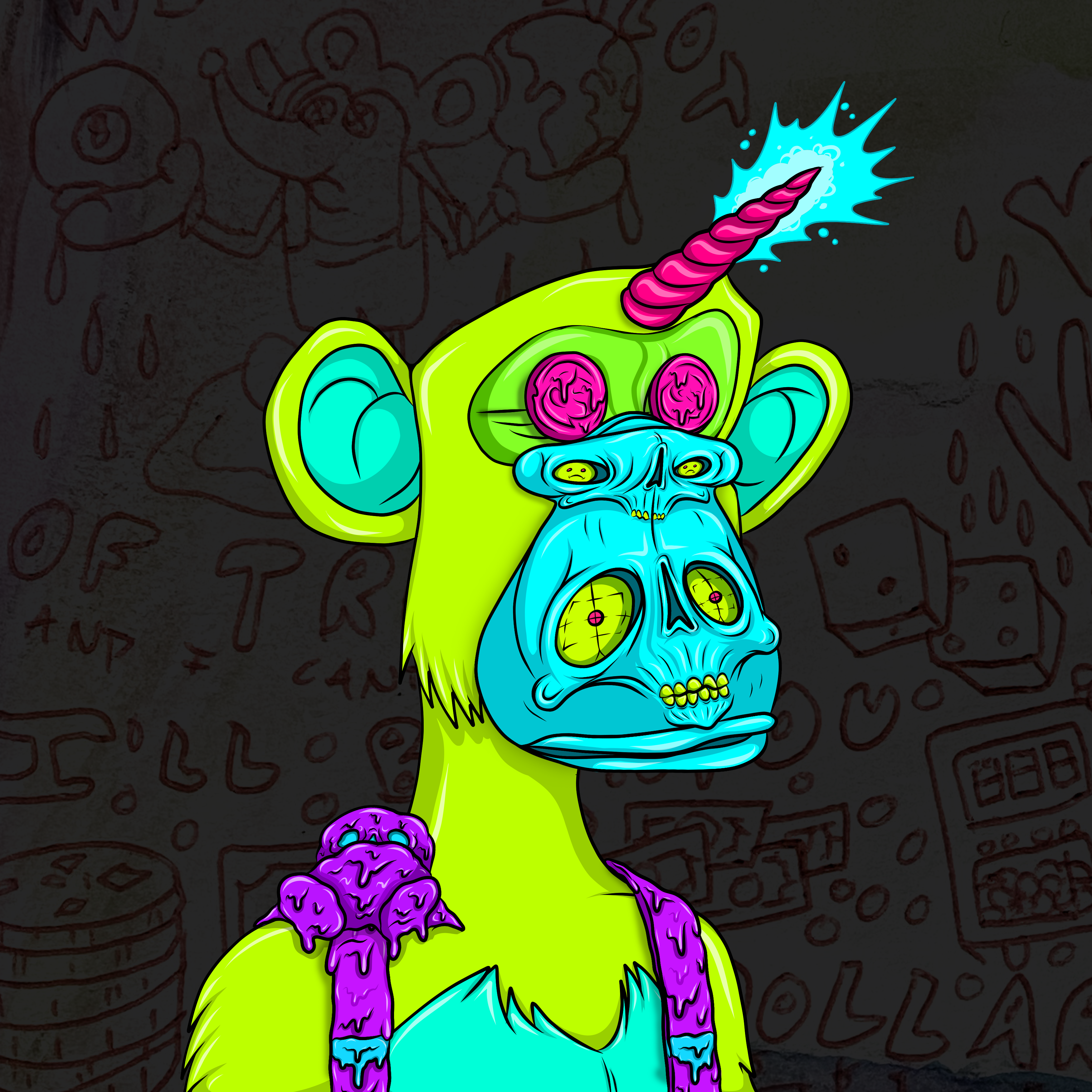 Caked Apes #525