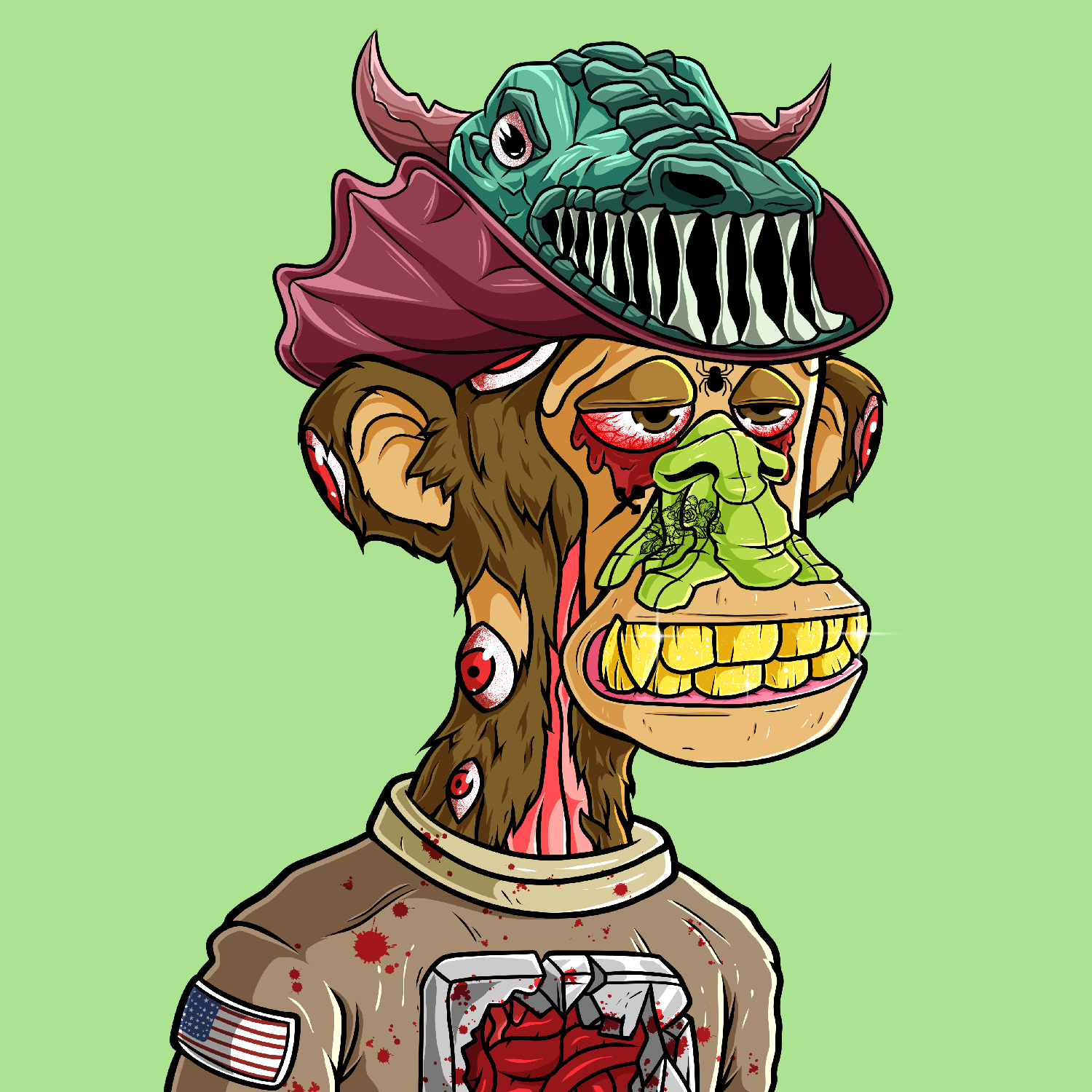 Mutant Ape Bitcoin Club #2945