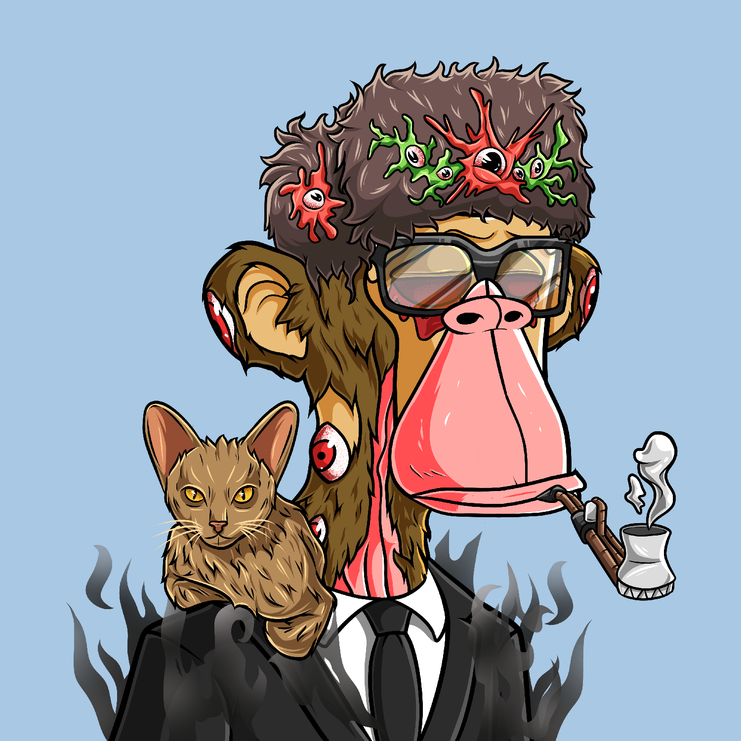 Mutant Ape Bitcoin Club #858