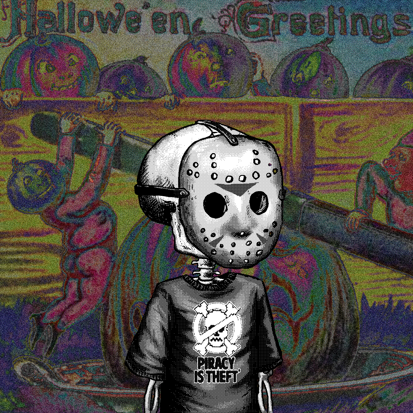 Heads With Hats And masks #21