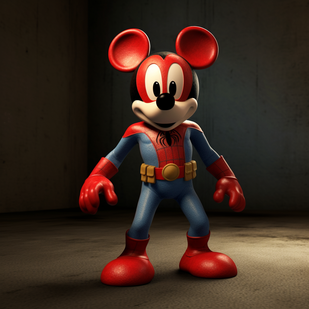 Superheroes like Mickey Mouse #1