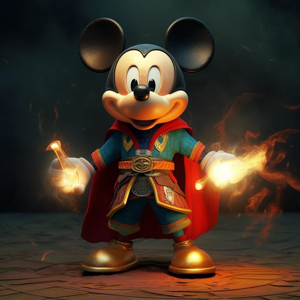 Superheroes like Mickey Mouse #12