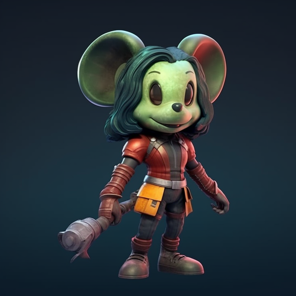 Superheroes like Mickey Mouse #26