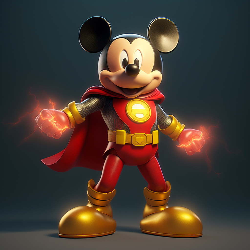 Superheroes like Mickey Mouse #28