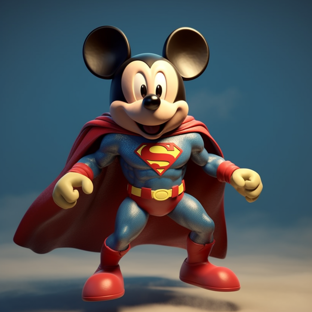 Superheroes like Mickey Mouse #7