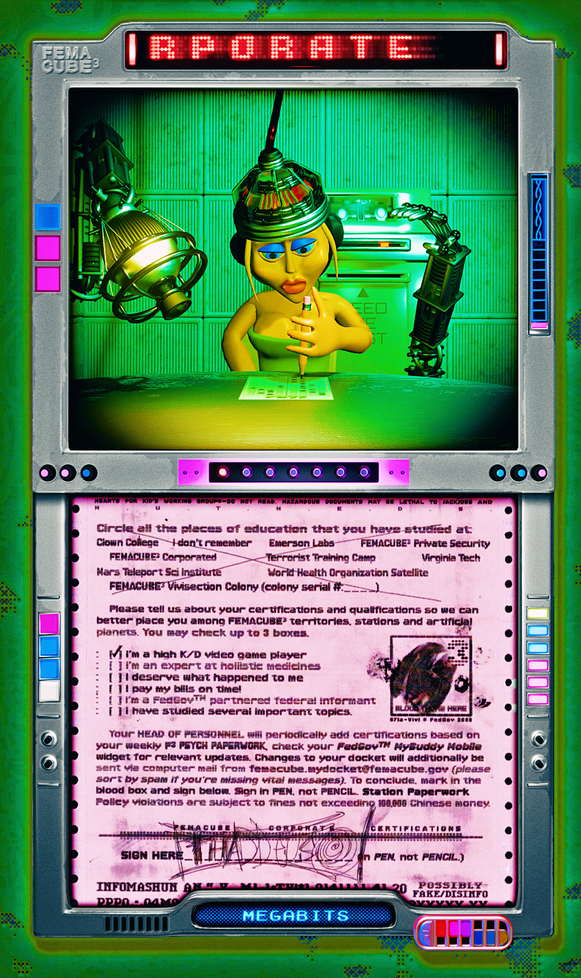 F E M A C U B E C O R P O R A T E P S Y C H E V A L U A T I O N Page3