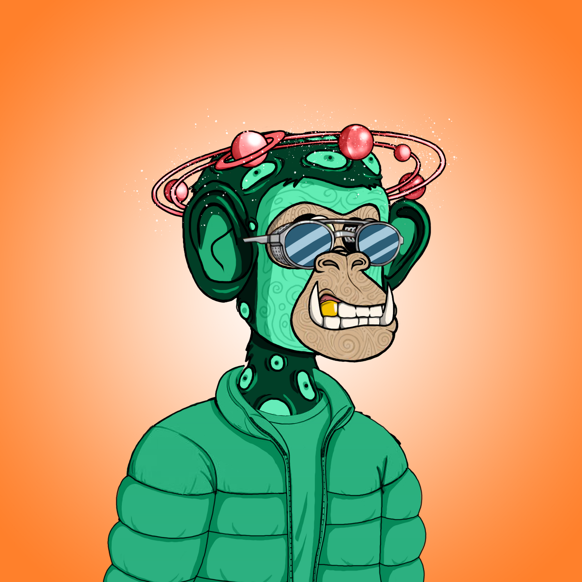 Base Trippin Ape Club #1749